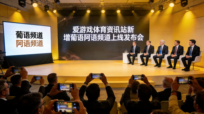 爱游戏体育资讯站新增葡语阿语频道上线发布会现场照片
