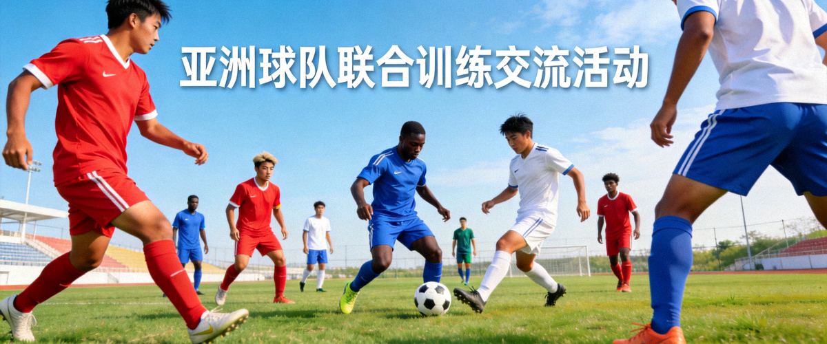 亚洲球队联合训练交流活动 - 多国球员在一起进行友谊赛
