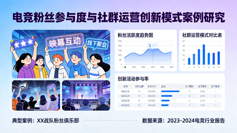 电竞粉丝参与度与社群运营创新模式案例研究