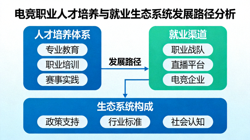 电竞职业人才培养与就业生态系统发展路径分析