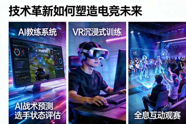 技术革新如何塑造电竞未来 - 展示AI、VR等技术在电竞中的应用